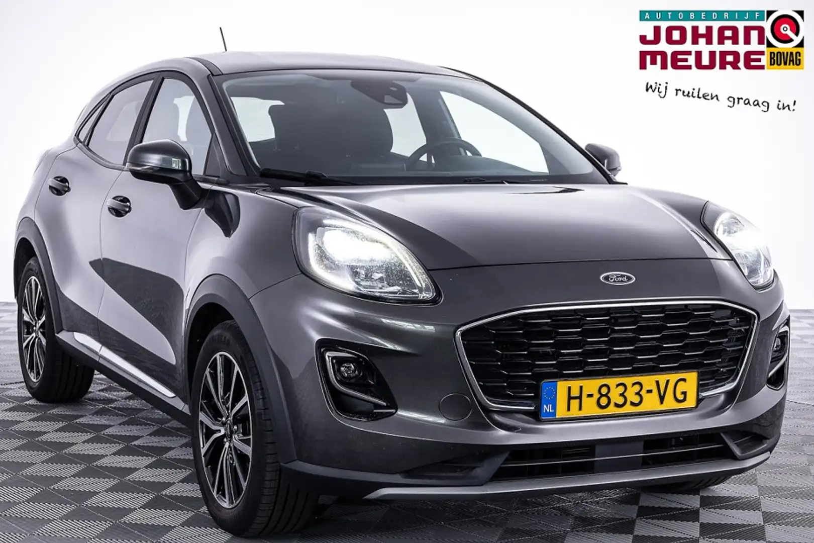 Ford Puma 1.0 EcoBoost Hybrid Titanium ✅ 1e Eigenaar Grijs - 1