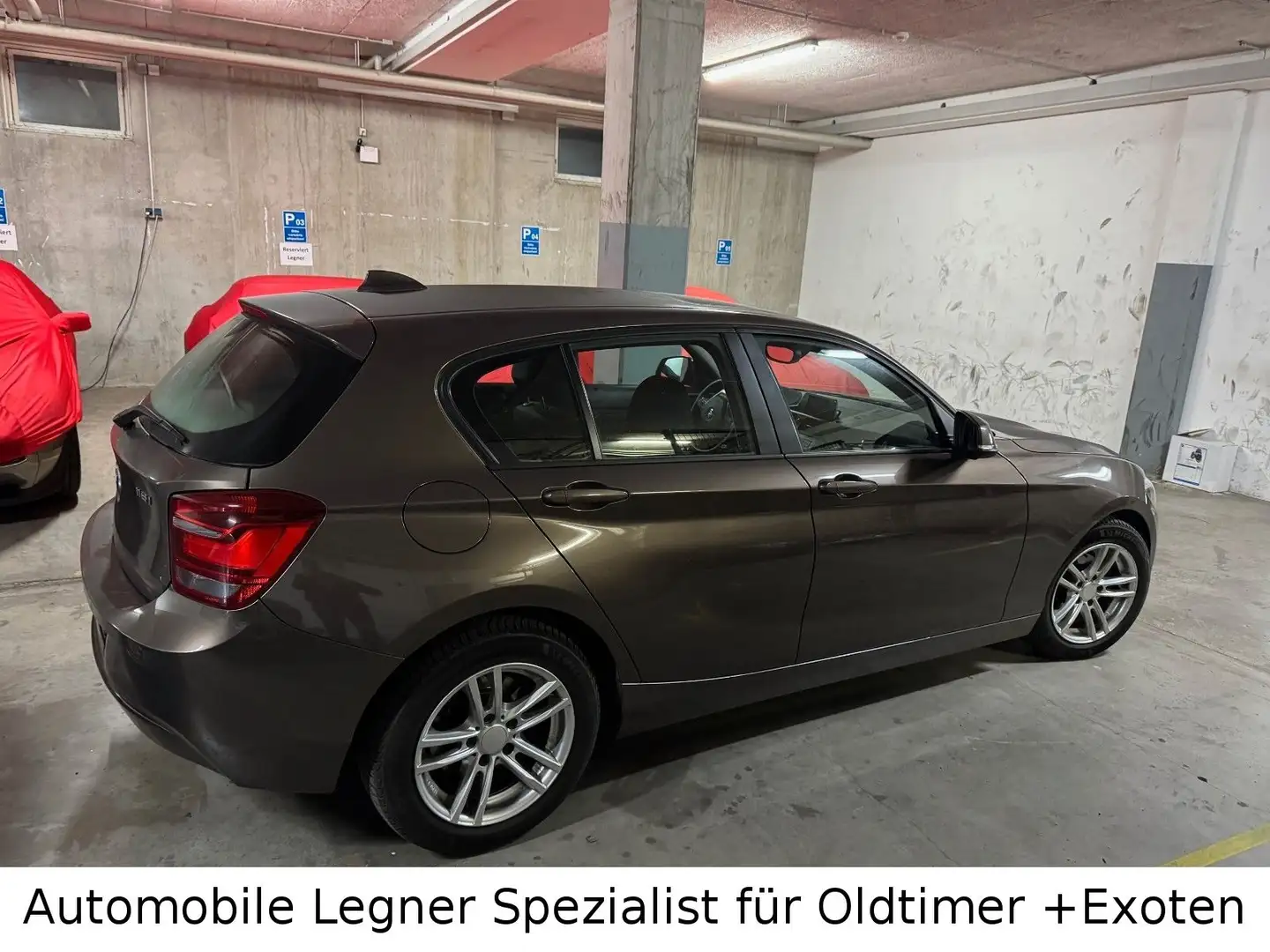 BMW 116 i  Scheckheft gepflegt Glasdach Topzustand Beige - 1
