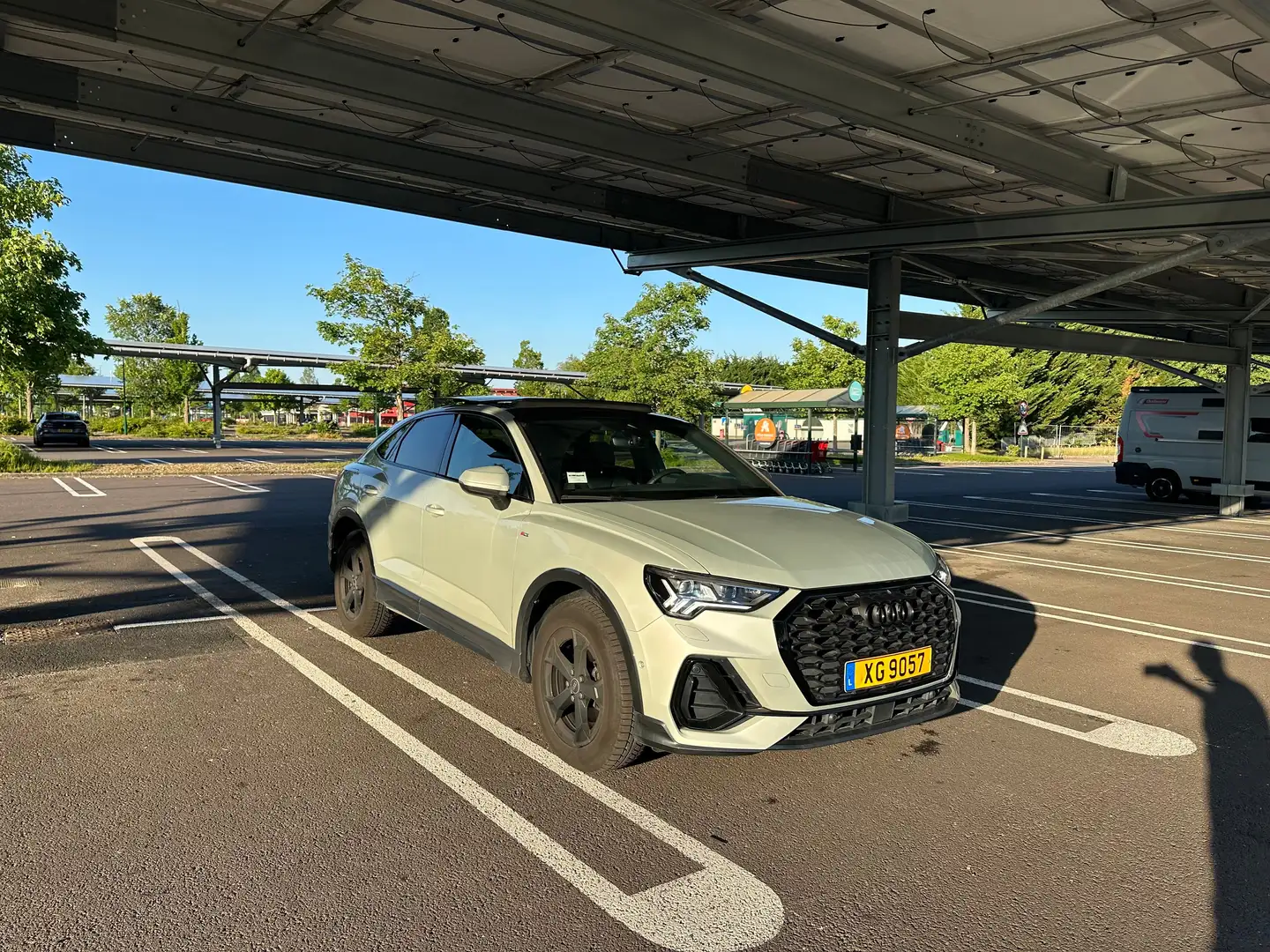 Audi Q3 Q3 35 TDI Sportback S tronic S line Argent - 1
