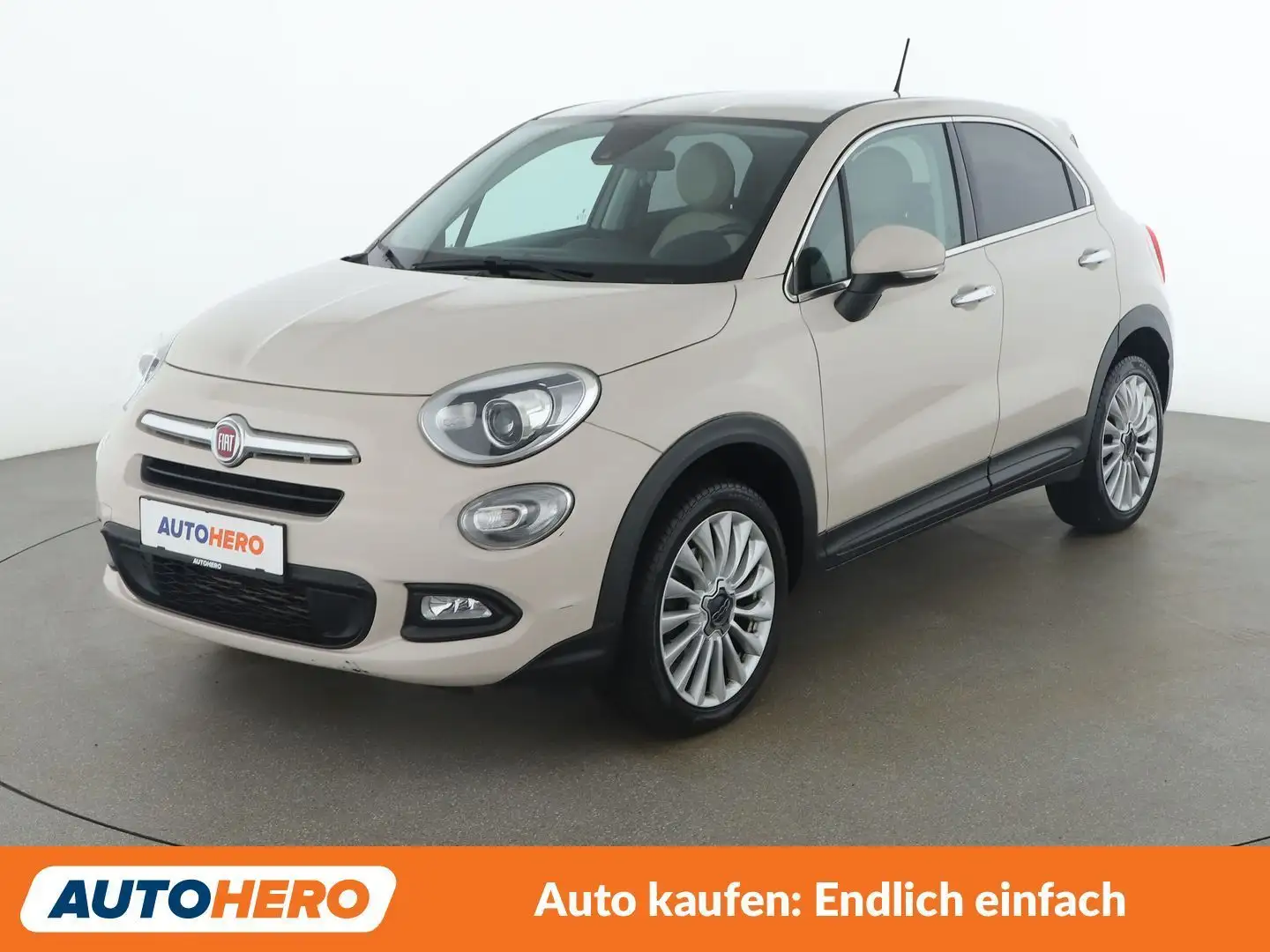 Fiat 500X 1.4 Turbo Lounge Grau - 1
