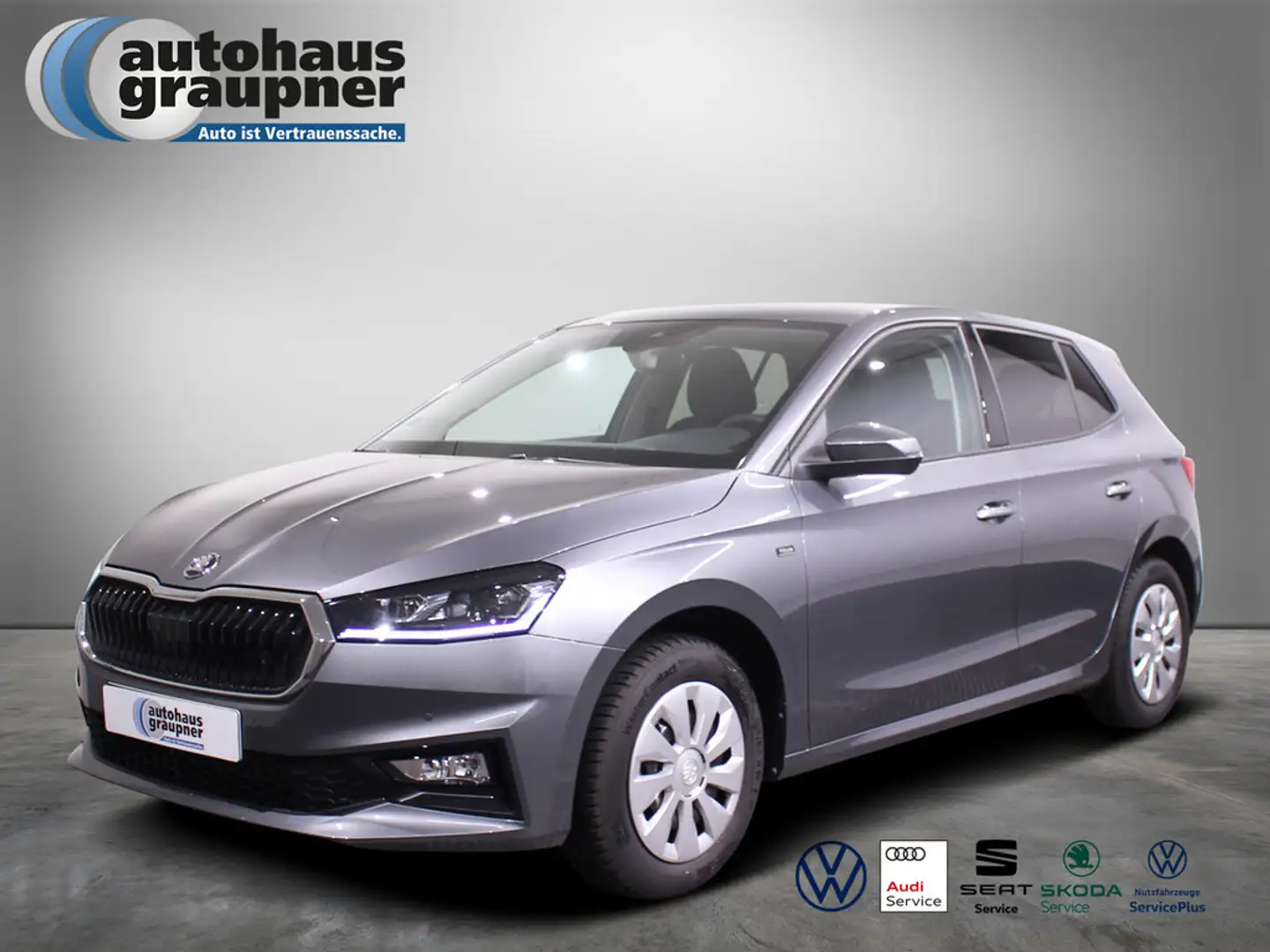 Skoda Fabia 1.0 TSI Tour KLIMA PDC SITZHEIZUNG Grau - 1