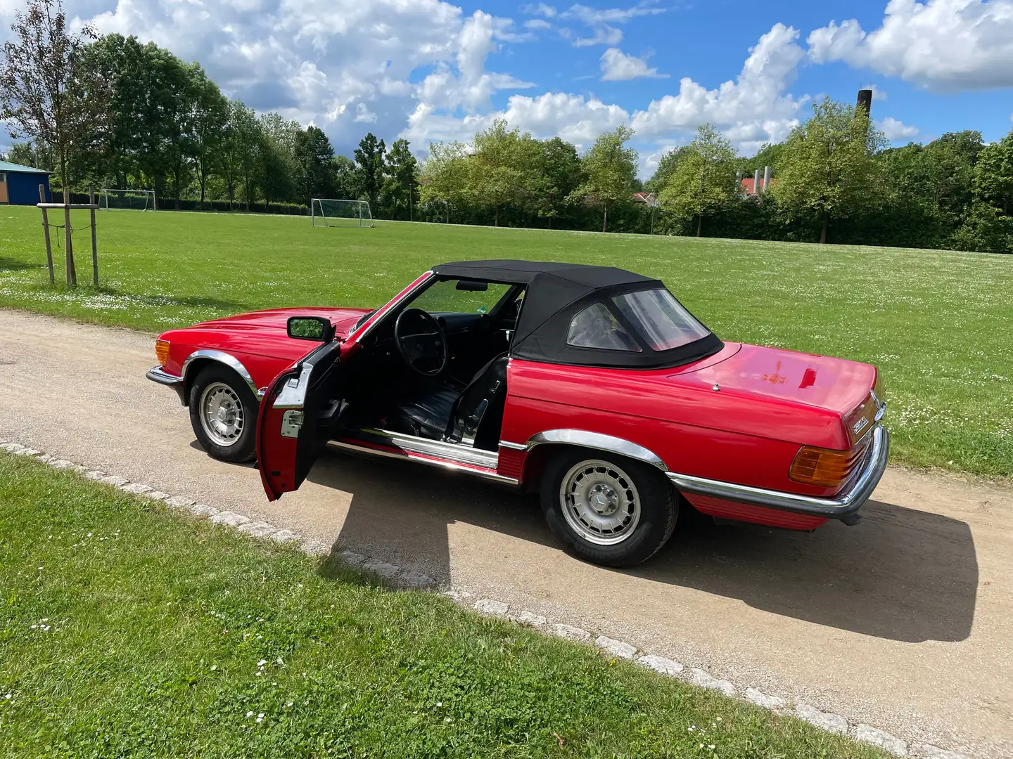 Mercedes-Benz SL 280 R107 Rojo - 1