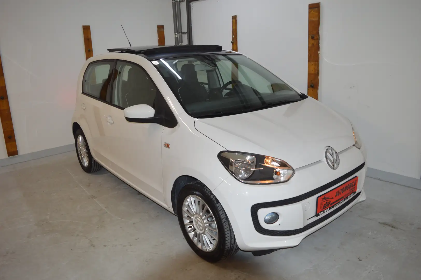 Volkswagen up! - **1.Besitz**high up!**SKY**Panorama**Leder** Weiß - 1
