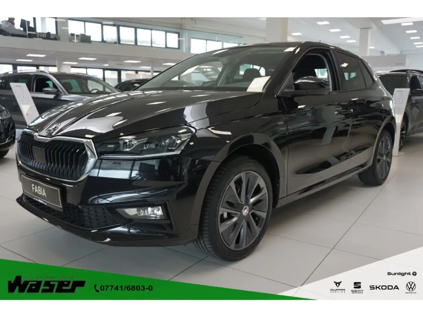 Skoda Fabia 1.0 TSI Drive Suite Virtual C. ACC SHZ PDC 17'' LM Schwarz - 1