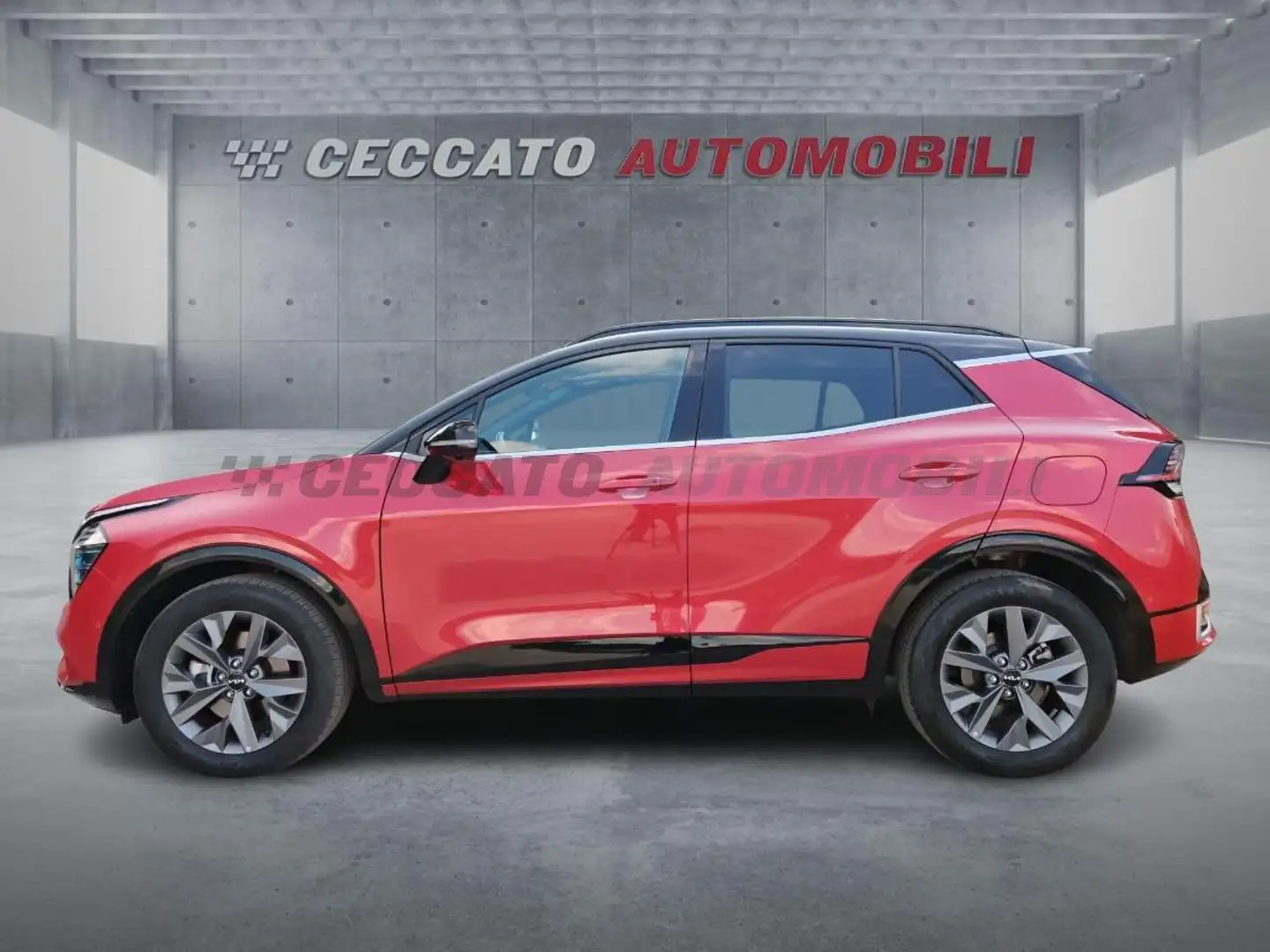 Kia Sportage Sportage 1.6 tgdi hev GT-line awd 210cv auto Rouge - 2