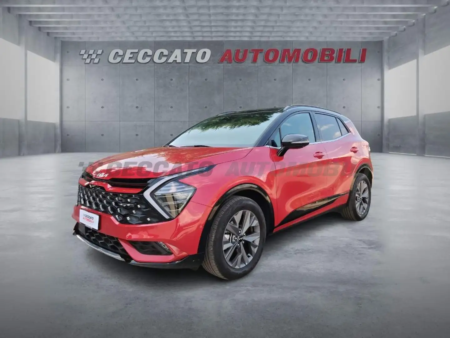 Kia Sportage Sportage 1.6 tgdi hev GT-line awd 210cv auto Rouge - 1