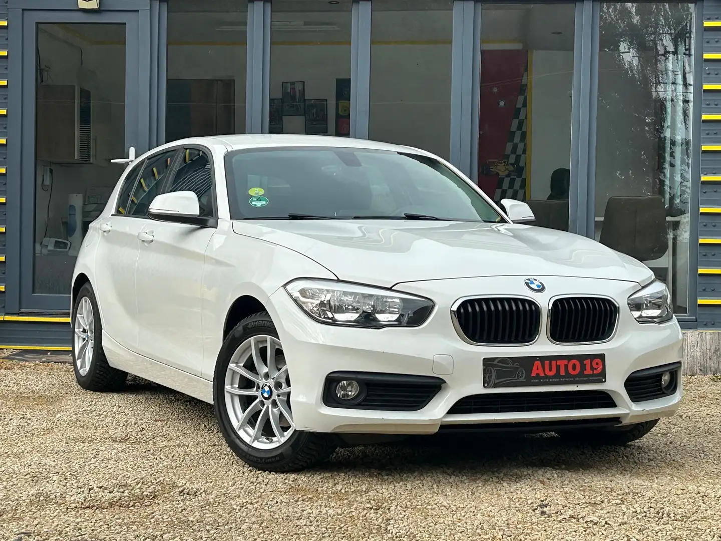 BMW 116 116 dA Blanc - 1