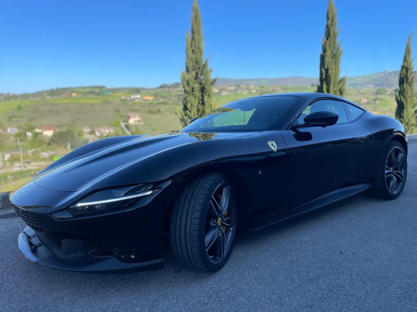 Ferrari Roma Nero Daytona -Sospensioni magnetiche-Carbonio - 1