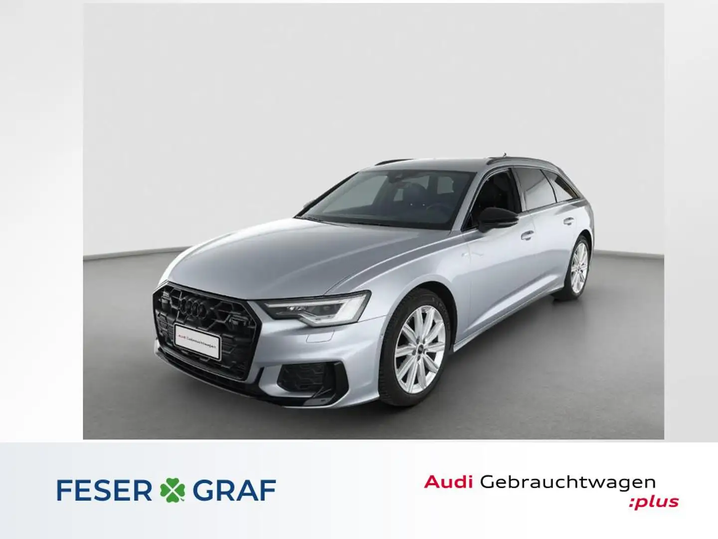Audi A6 Av. 45 TFSI - S line - MATRIX - AHK - KAMERA Silber - 1