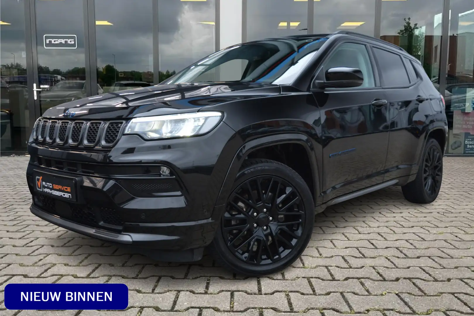 Jeep Compass 4xe 240 Plug-in Hybrid Electric S | ACC | 360 Came Zwart - 1