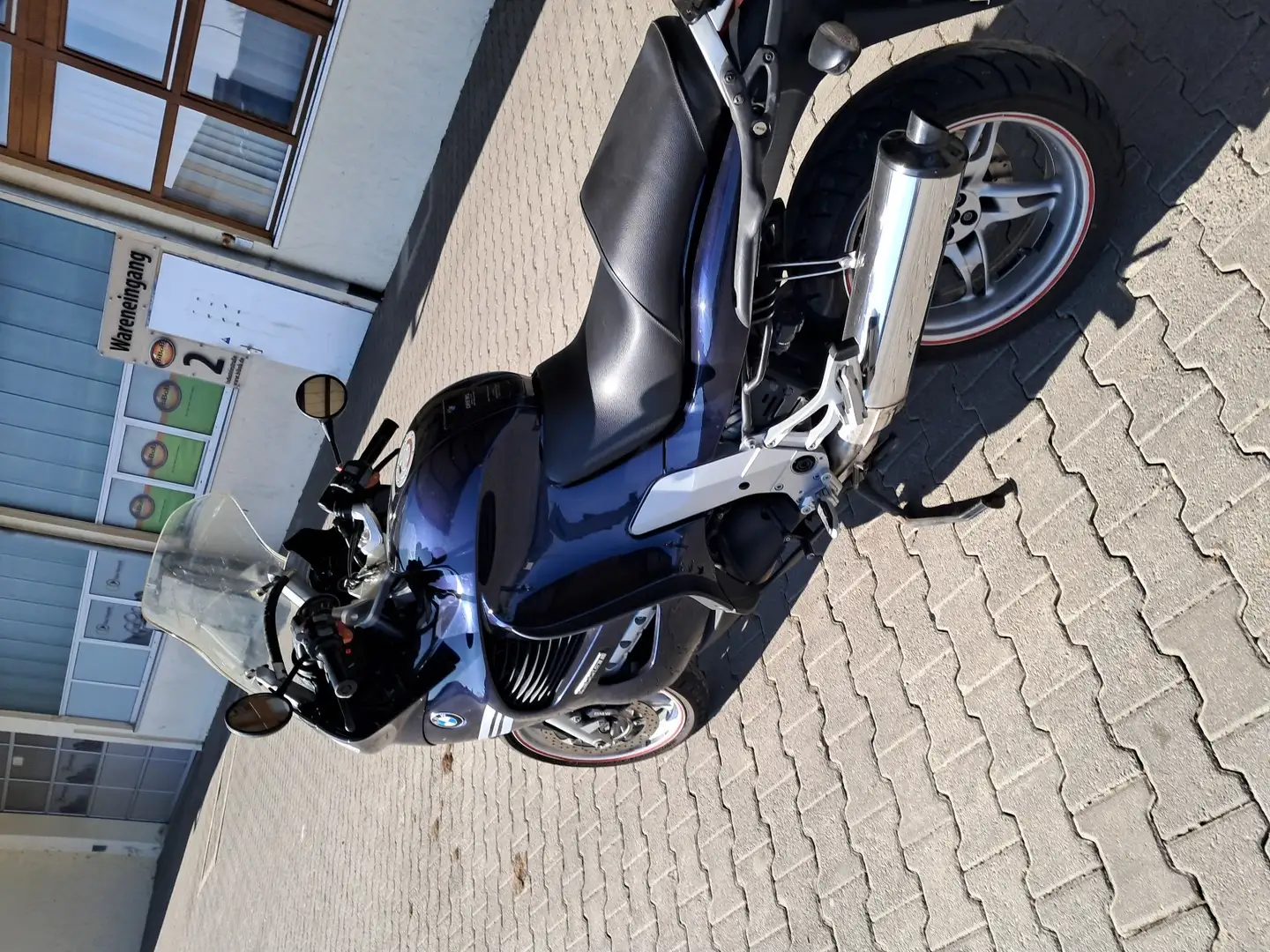 BMW K 1200 GT abs sitzheizung heitzgrife Modrá - 1
