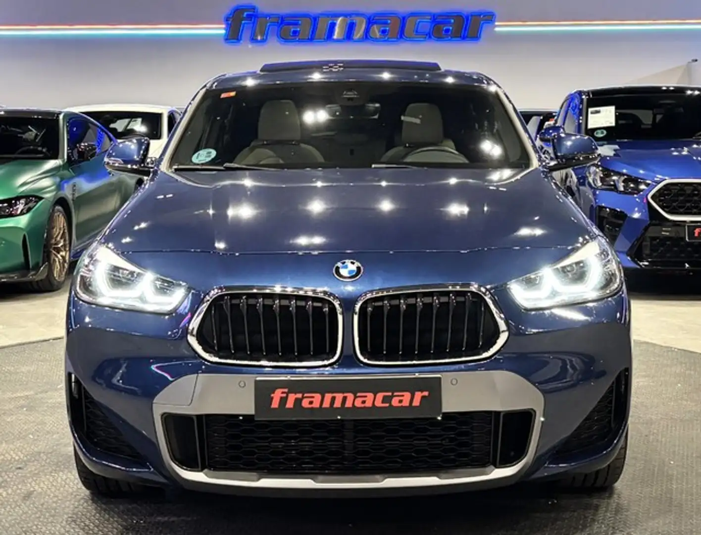 BMW X2 xDrive 20iA Bleu - 2