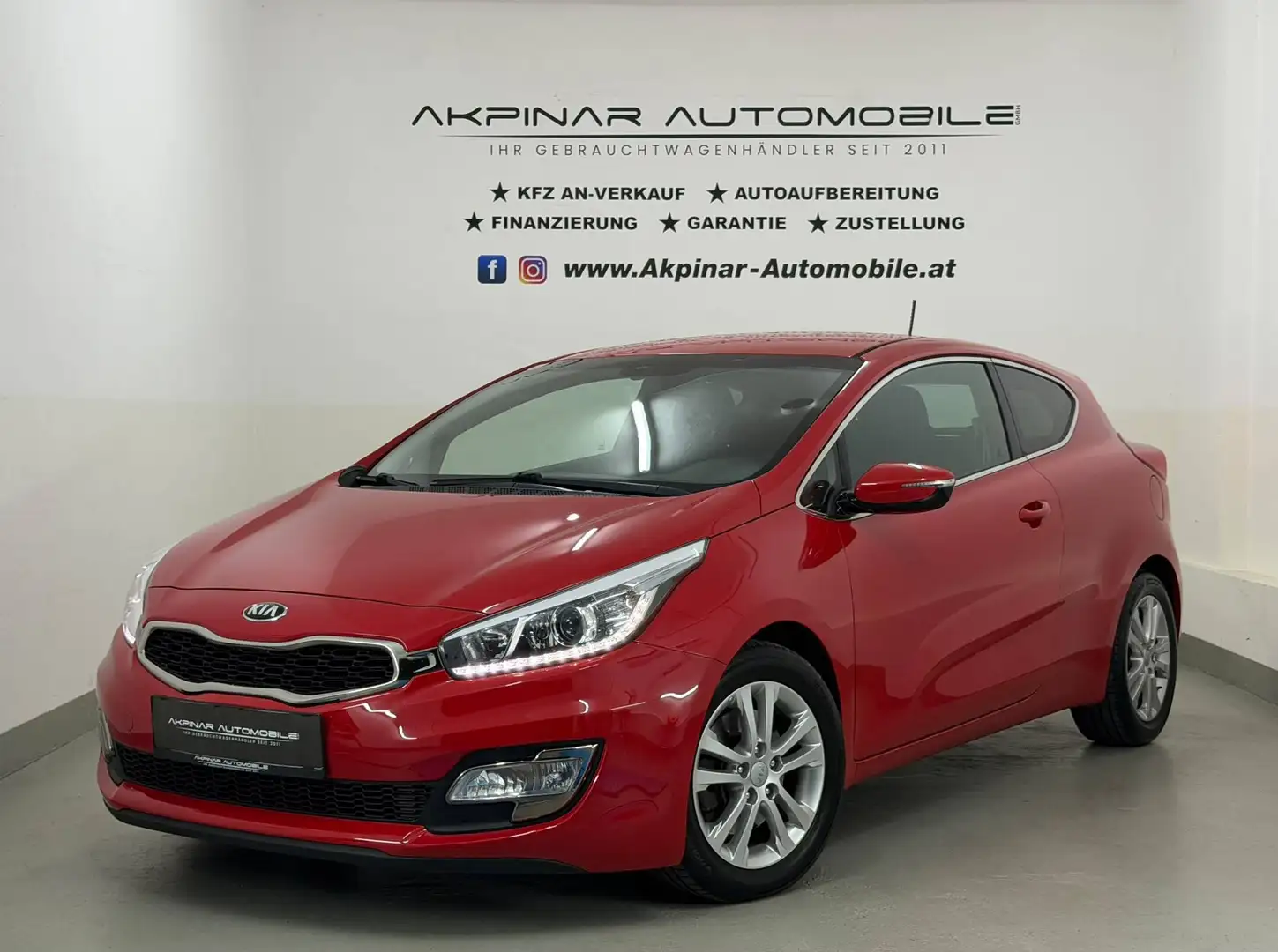 Kia Ceed / cee'd pro cee'd 1,4 MPI ISG Gold NAVI - LED - TEMPOMAT Rot - 1