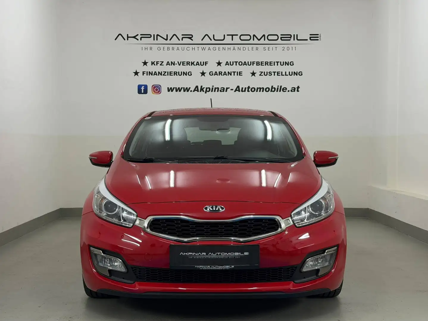 Kia Ceed / cee'd pro cee'd 1,4 MPI ISG Gold NAVI - LED - TEMPOMAT Rot - 2