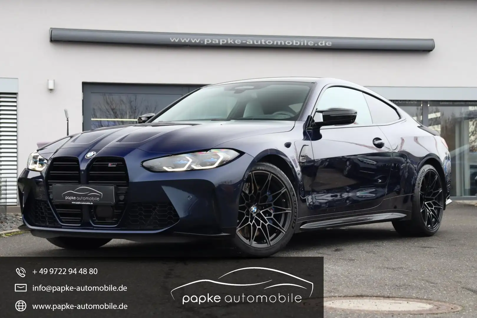 BMW M4 Competition +DEUTSCH+DRIVER´S+HEAD-UP+LASER++ Blu/Azzurro - 1