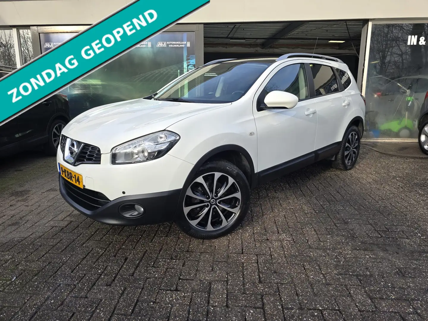 Nissan Qashqai+2 1.6 Connect Edition | 2E EIGENAAR | 12MND GARANTIE Weiß - 1