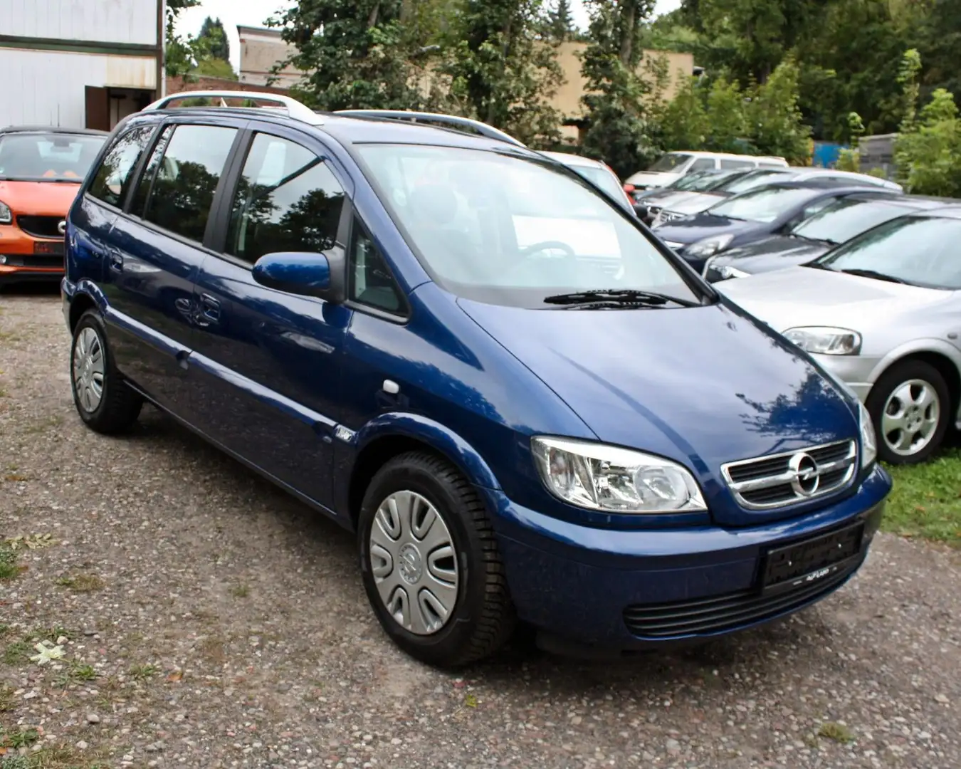 Opel Zafira A Njoy mit Style-Paket / TÜV/AU 09/2027 Bleu - 1