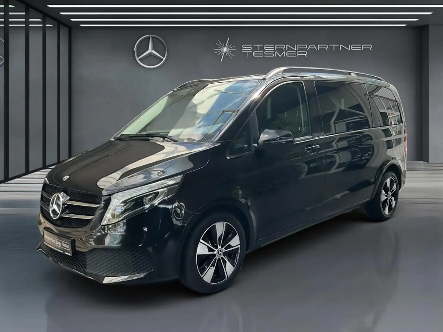 Mercedes-Benz V 250 d EDITION Kompakt +Night+StHz+KAMERA+AHK Schwarz - 2