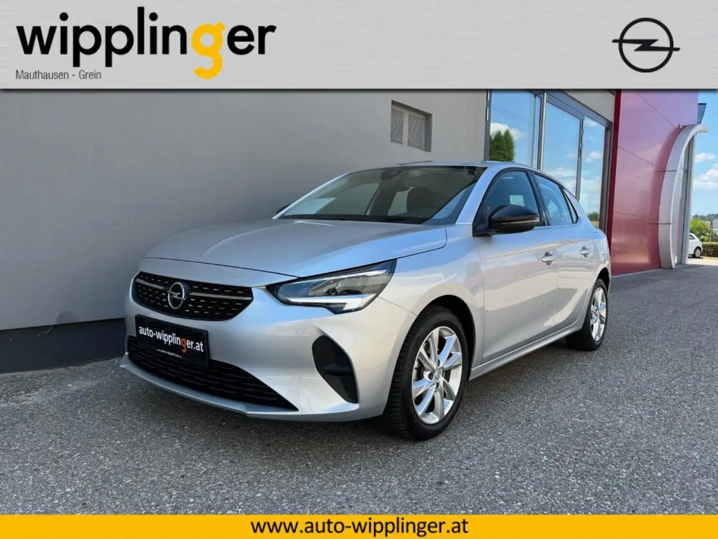 Opel Corsa F Elegance 100PS Benzin MT6 LP € 25.464,- Silber - 1