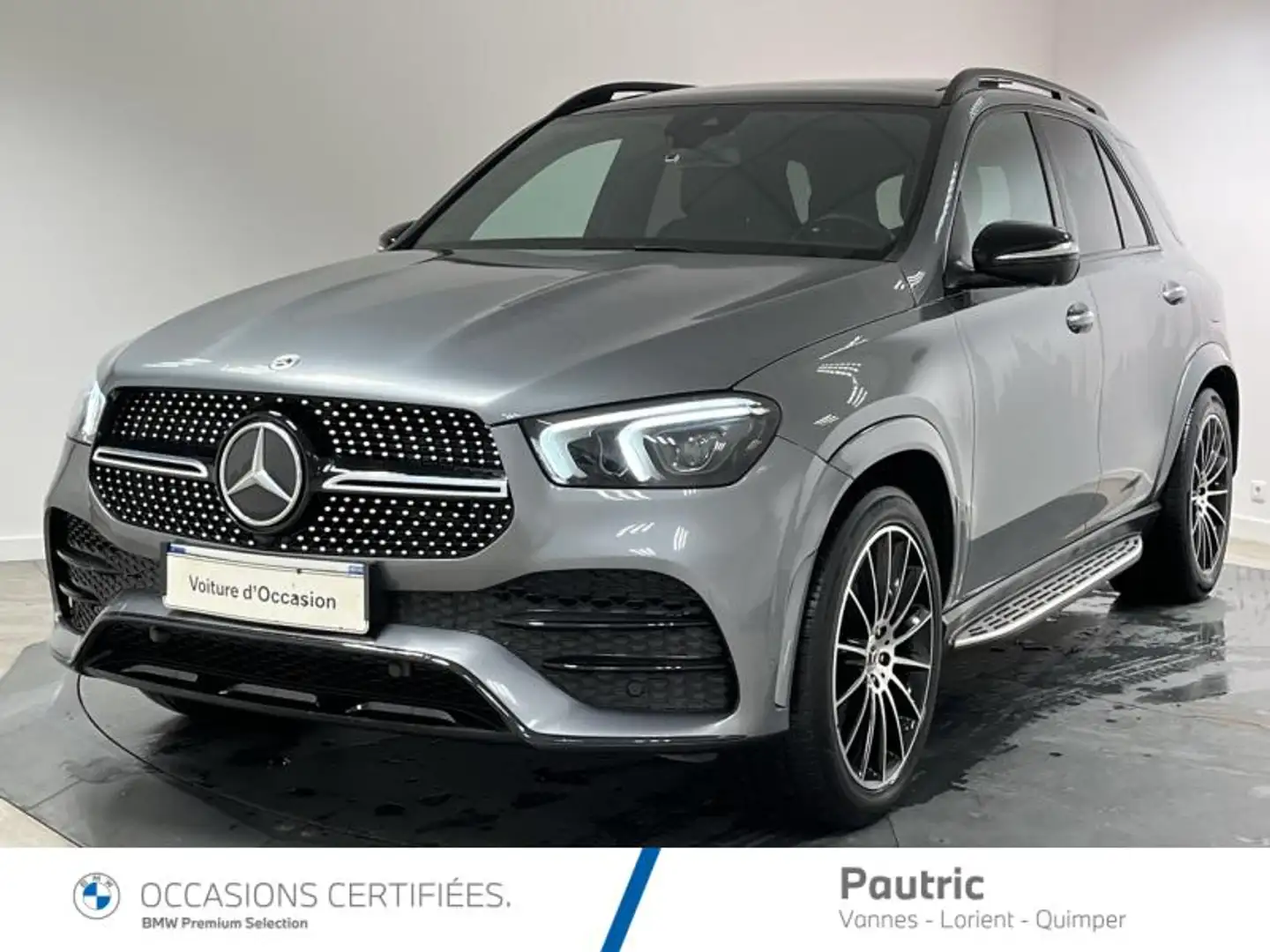 Mercedes-Benz GLE 350 350 de 194+136ch AMG Line 4Matic 9G-Tronic Grau - 1