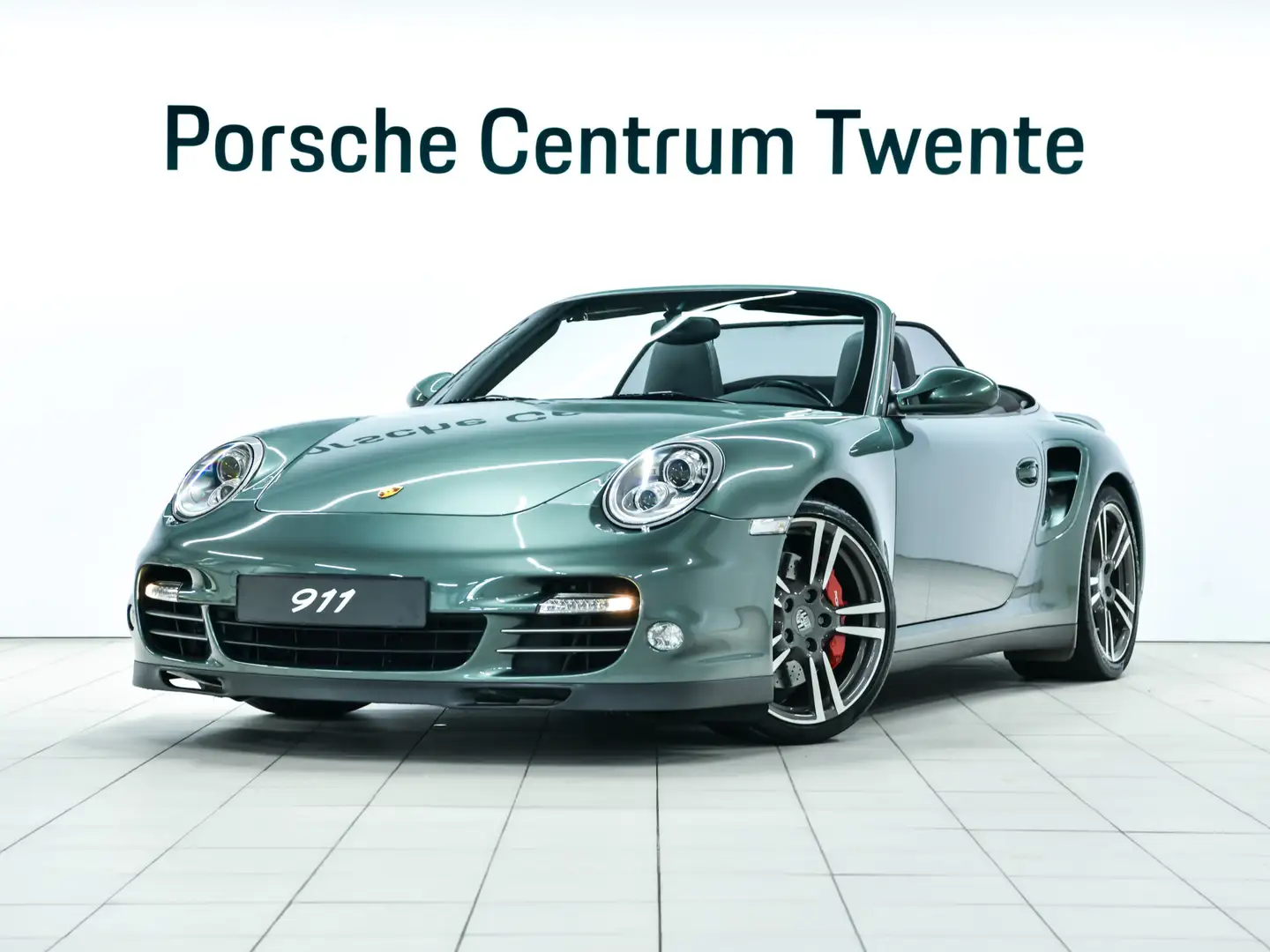 Porsche 997 Turbo Cabriolet Groen - 1