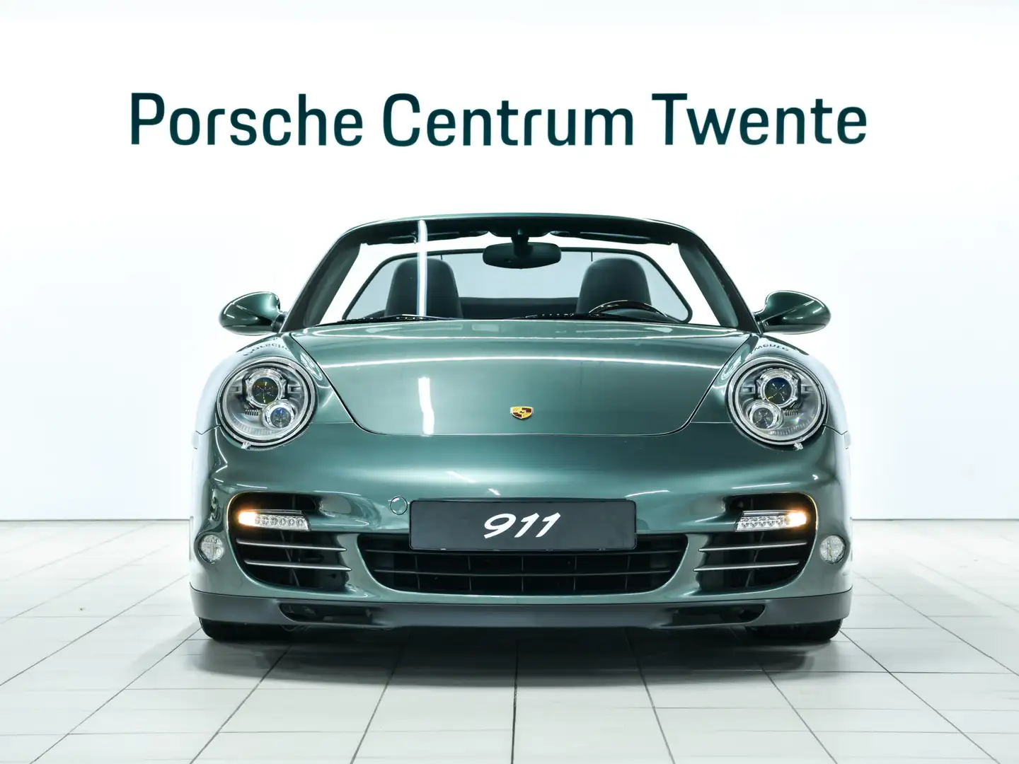Porsche 997 Turbo Cabriolet Groen - 2