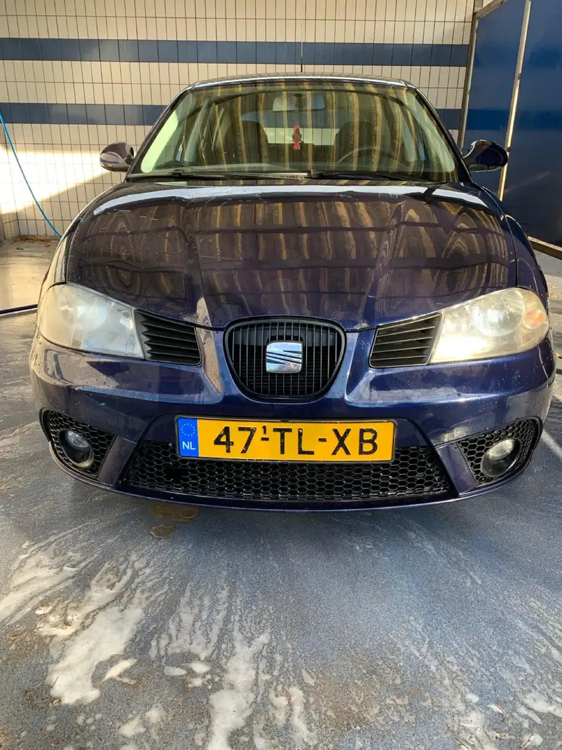 SEAT Ibiza 1.4-16V Sensation Blauw - 1