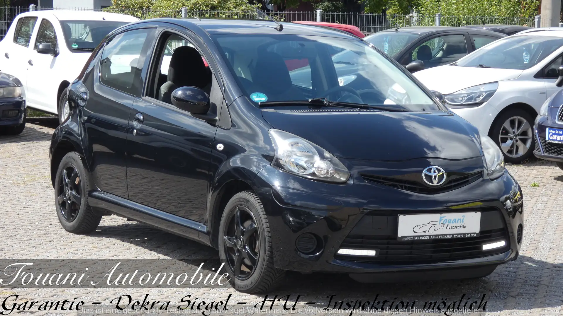 Toyota Aygo Aygo Cool 12 Monate Garantie HU NEU KLIMA Schwarz - 1