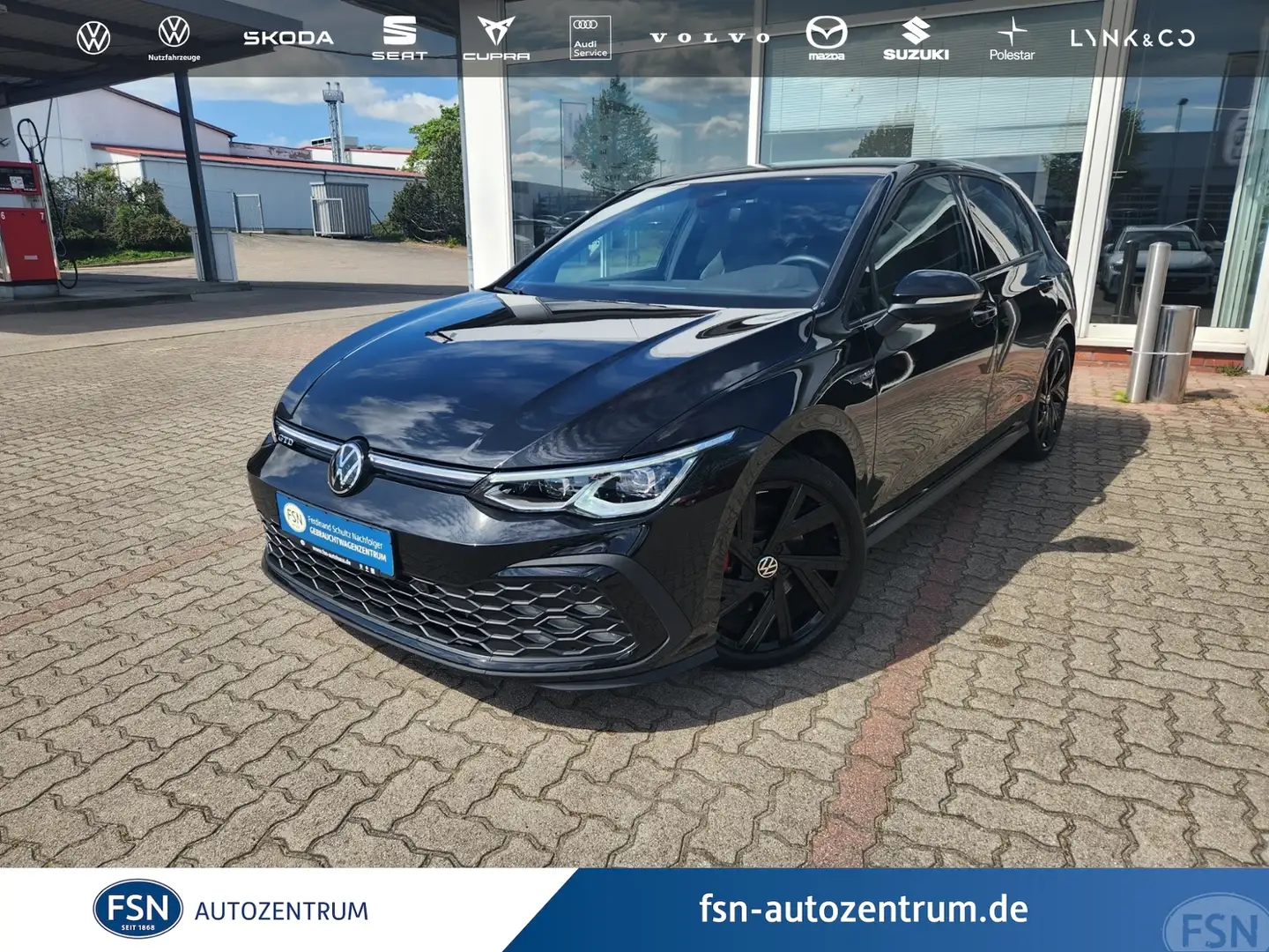 Volkswagen Golf VIII GTD+DSG+NAVI+RFK+MATRIX+18"BLACK Schwarz - 1