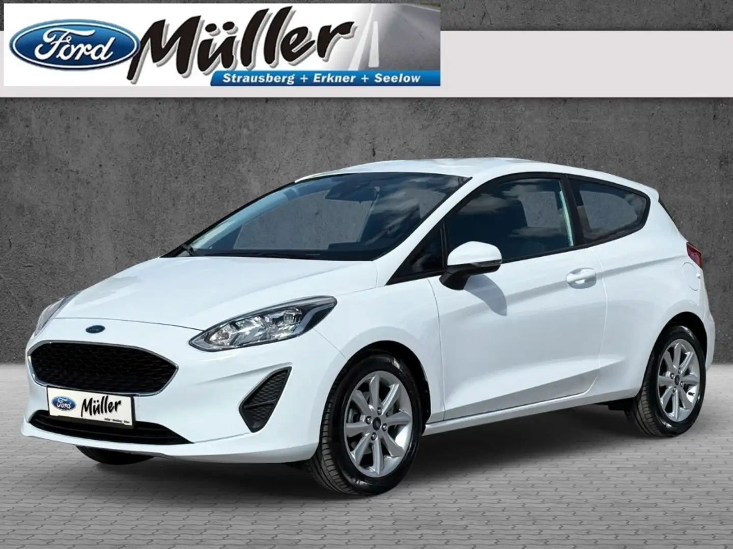 Ford Fiesta Cool & Connect 1.0 EcoBoost Automatik Navi Weiß - 1