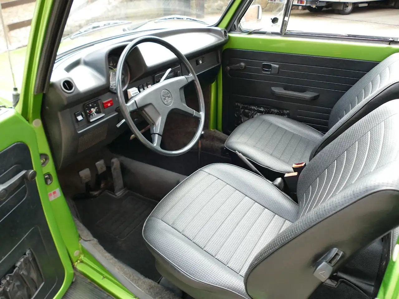 Volkswagen Käfer 1303 Cabriolet in viperngrün metallic!, foto 4