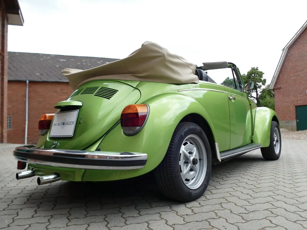 Volkswagen Käfer 1303 Cabriolet in viperngrün metallic!, foto 11