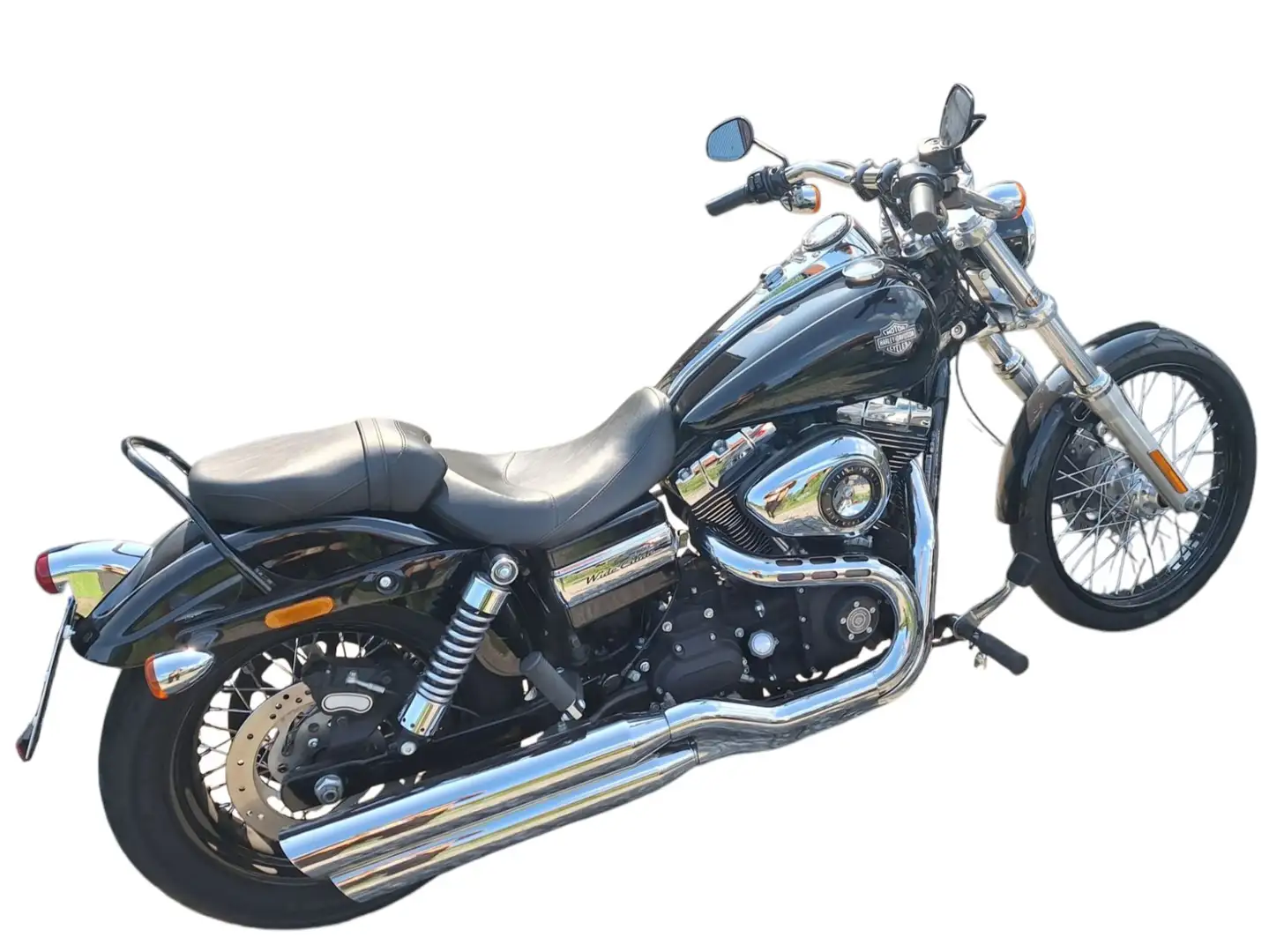 Harley-Davidson Dyna Wide Glide Czarny - 1