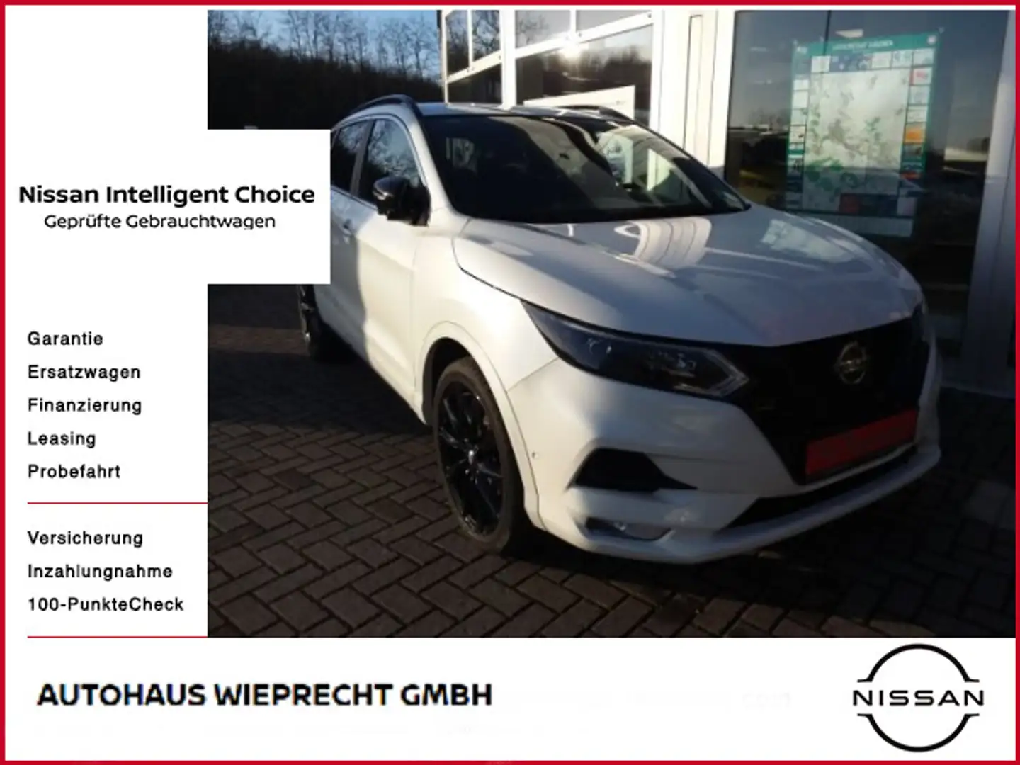 Nissan Qashqai 1.3 DIG-T N-Tec 117 kW 4x2 Weiß - 1