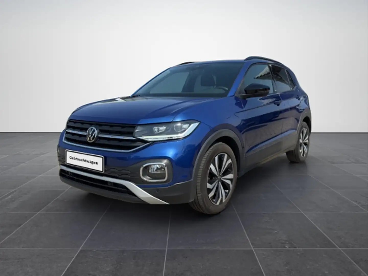 Volkswagen T-Cross 1.0 TSI United Navi/LED/Shz./PDC/App Blau - 2