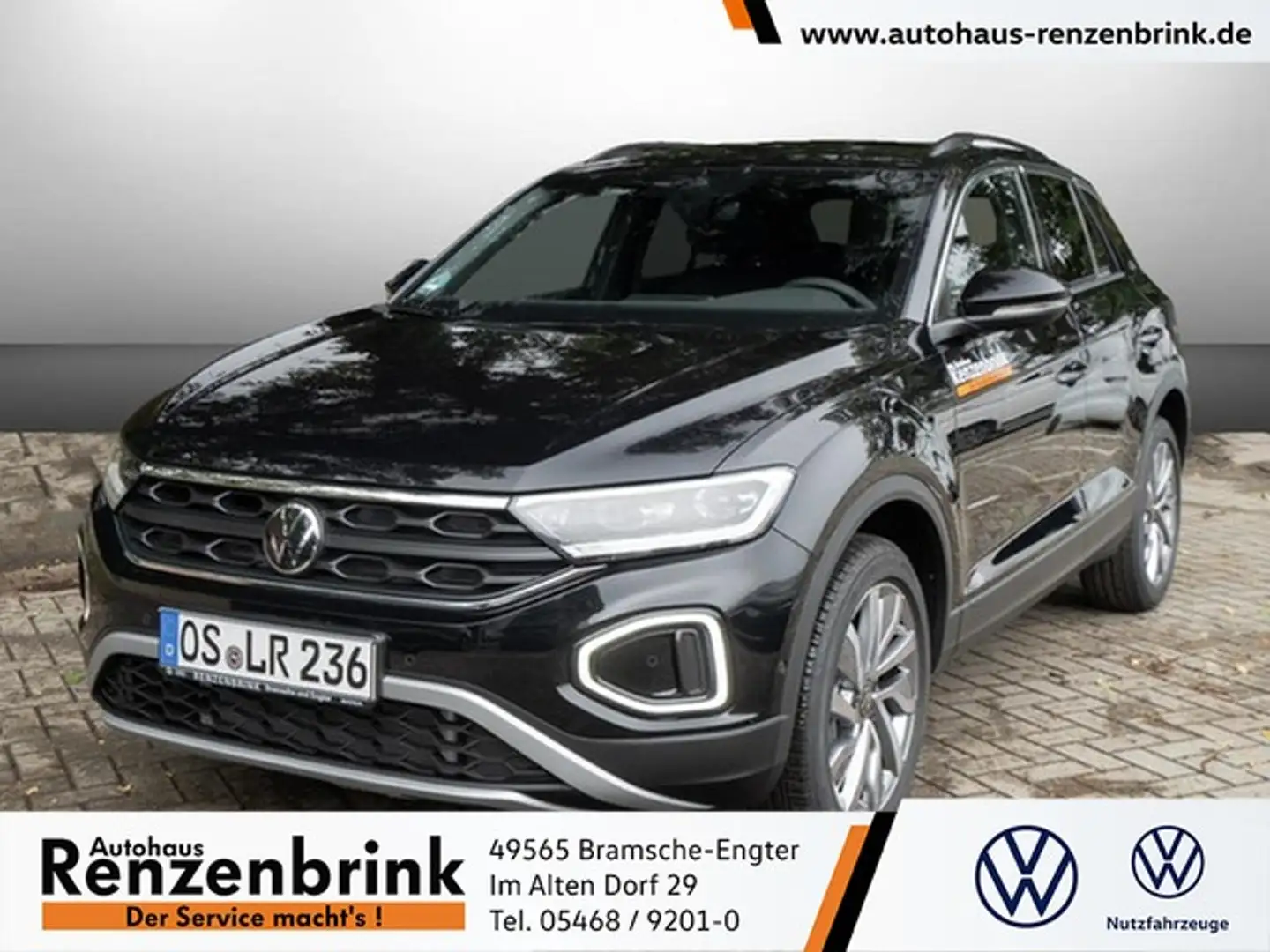 Volkswagen T-Roc Goal TDI DSG Plus-Paket Schwarz - 1