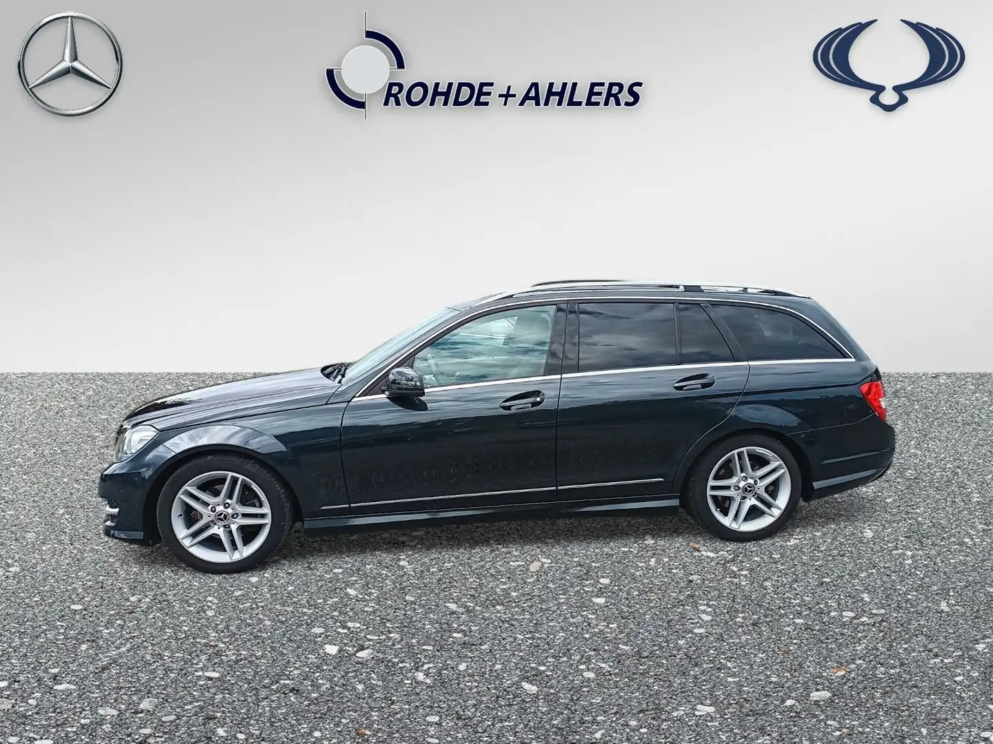 Mercedes-Benz C 250 T MODELL+PANO+BLUE EFFICIENCY+AHK+SH+AMG L Schwarz - 2