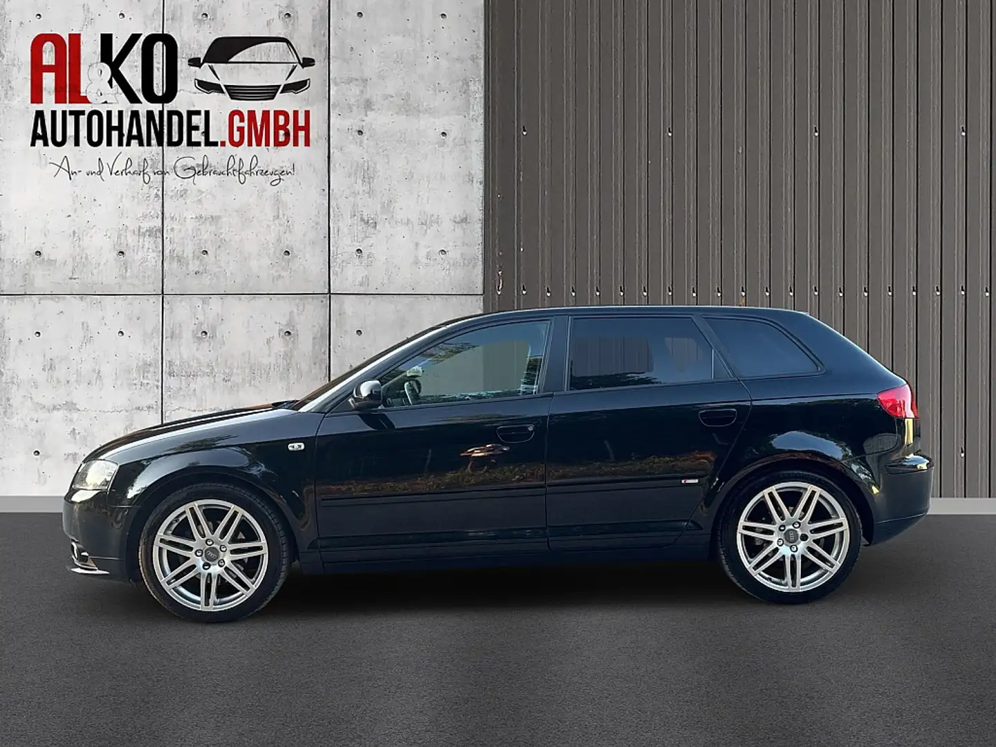 Audi A3 S-Line 1,9 TDI DPF 18´Zoll Leder Voll Schwarz - 2