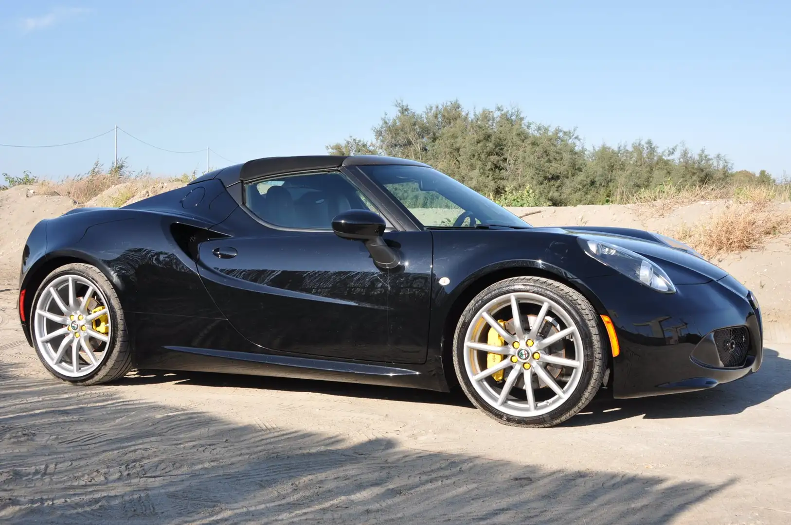 Alfa Romeo 4C 4C Spider 1750 tbi 240cv tct Czarny - 2