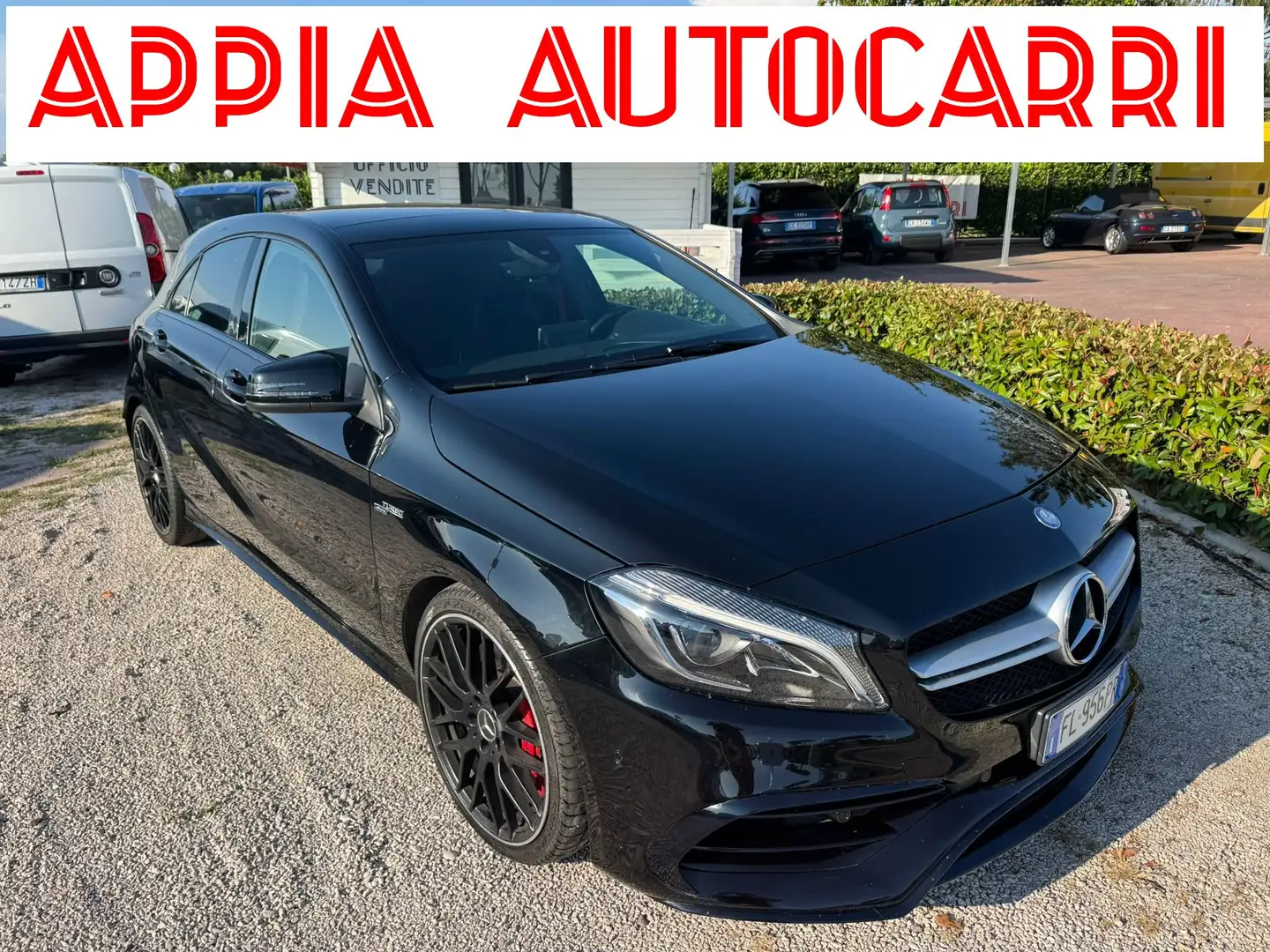 Mercedes-Benz A 45 AMG 4matic 381cv AUT/TETTO/RETROCAMERA/HARMAN KARDON Nero - 1