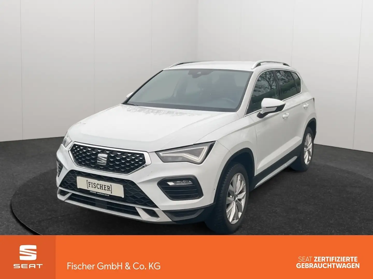 SEAT Ateca 1.5TSI DSG Xperience LED Navi Rear View ACC Vorber Weiß - 1