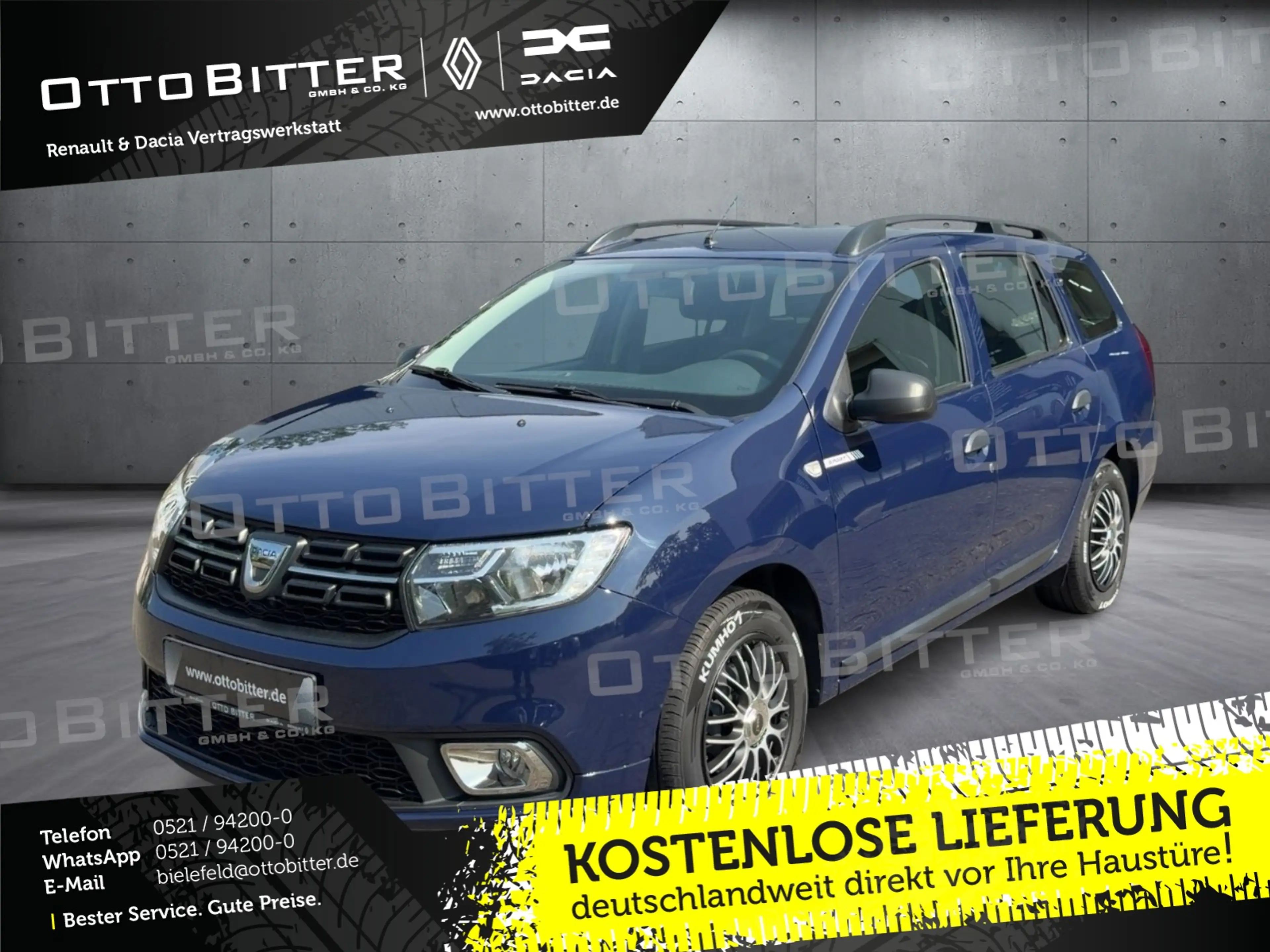 Dacia Logan II MCV SCe75 ANHÄNGERKPPLUNG/WINTERRÄDER