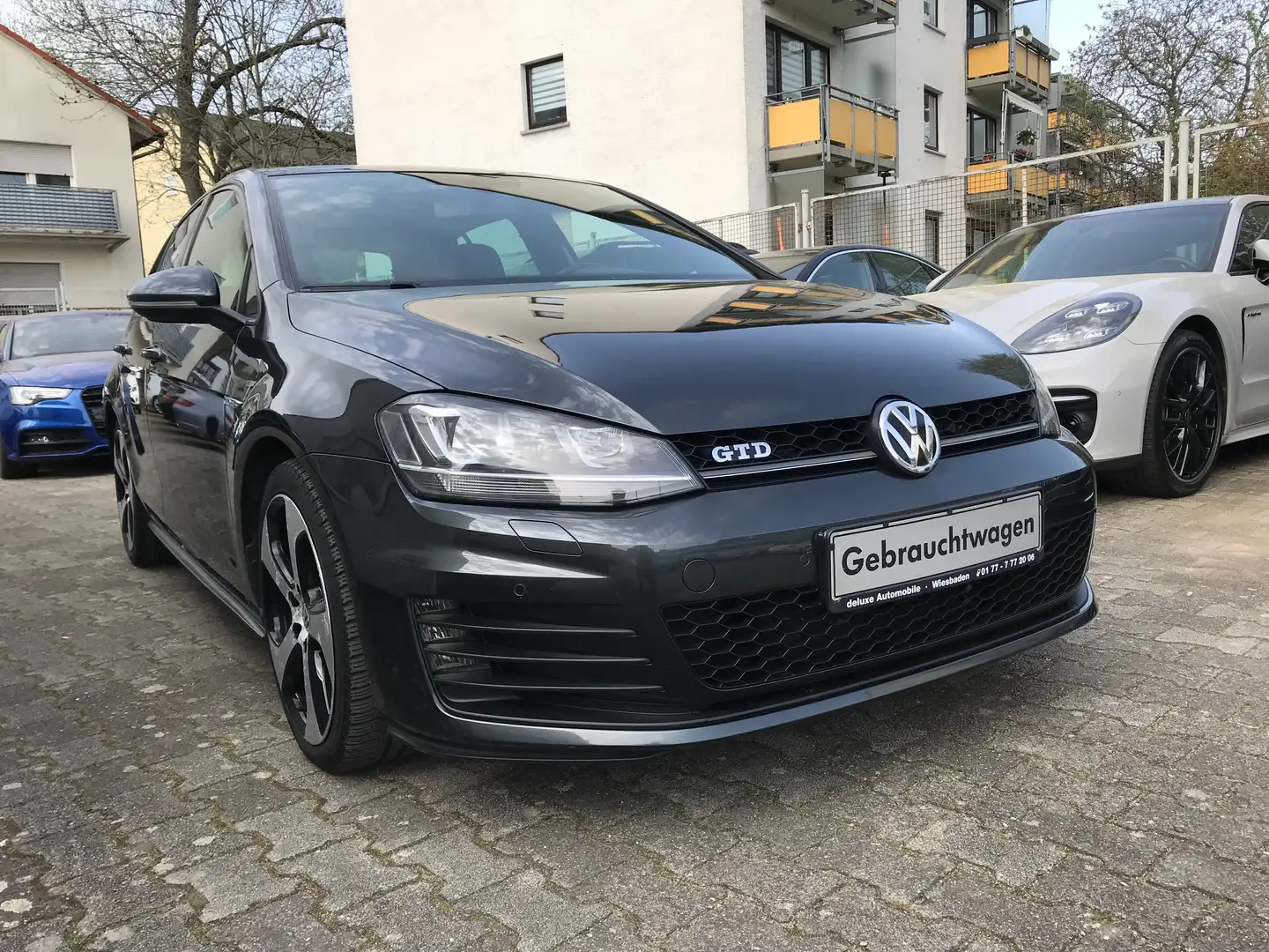 Volkswagen Golf GTD BlueMotion Technology AUTOMATIK*NAVIGATION*ALU Gris - 1
