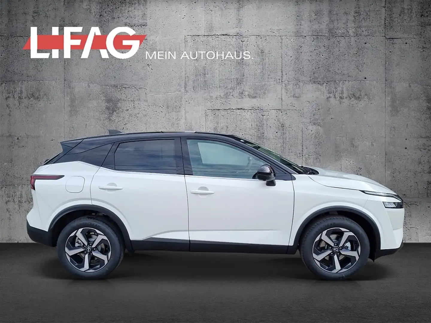Nissan Qashqai 1,3 MHEV N-Connecta Aut. *ab € 26.990,-* Weiß - 2