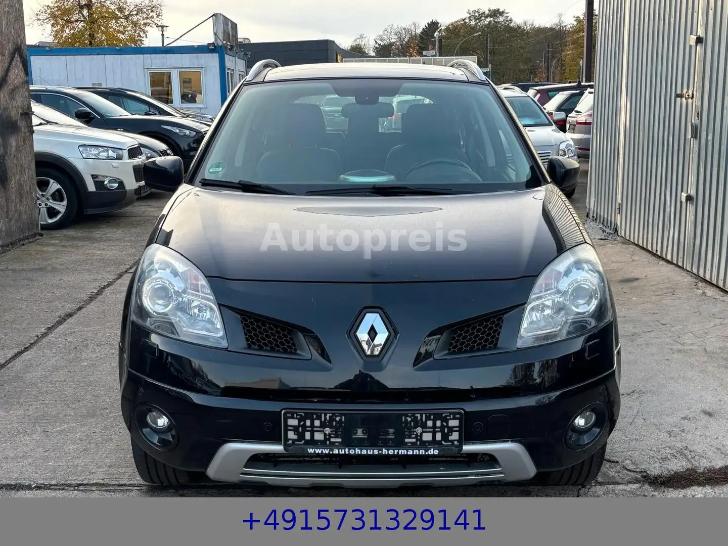 Renault Koleos 2.0 dCi Luxe 4x4 Klima Leder Navi AHK Panorama Schwarz - 2