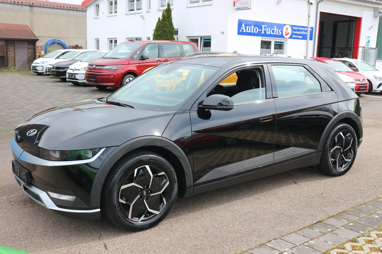 Hyundai IONIQ 5 Dynamiq 72kWh AHK KAMERA WÄRMEPUMPE ALU Schwarz - 1