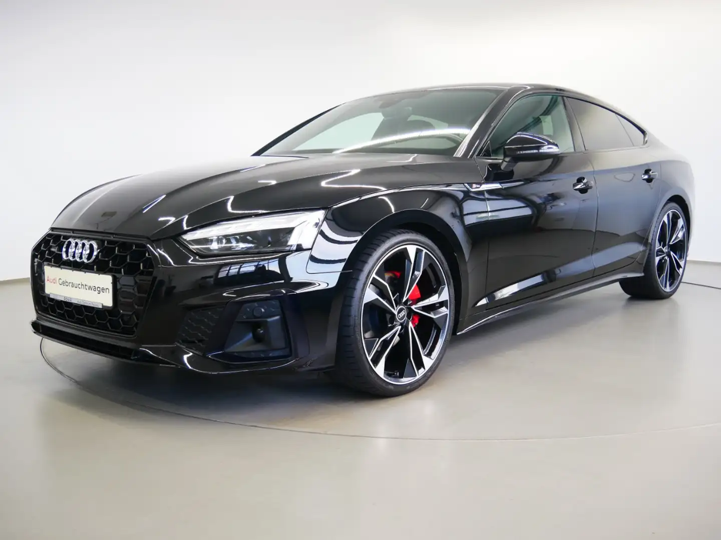 Audi A5 Sportback 40 TDI quattro S line S tro. MATRIX AHK Noir - 2