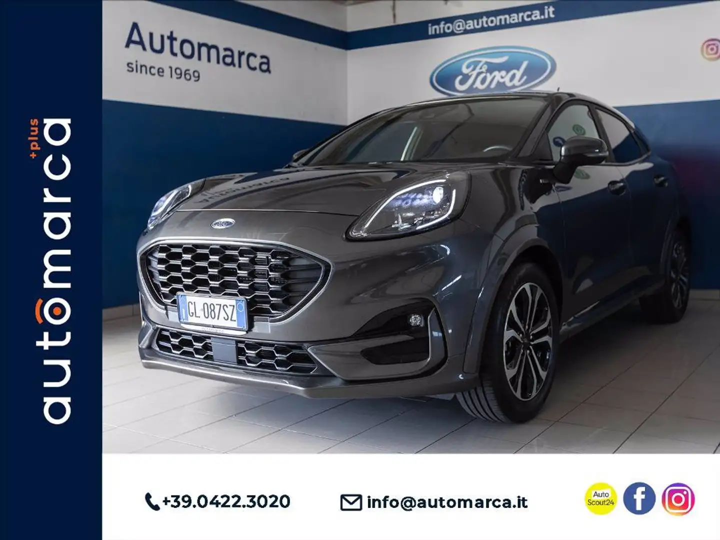 Ford Puma 1.0 ecoboost h ST-Line s&s 125cv Gris - 1