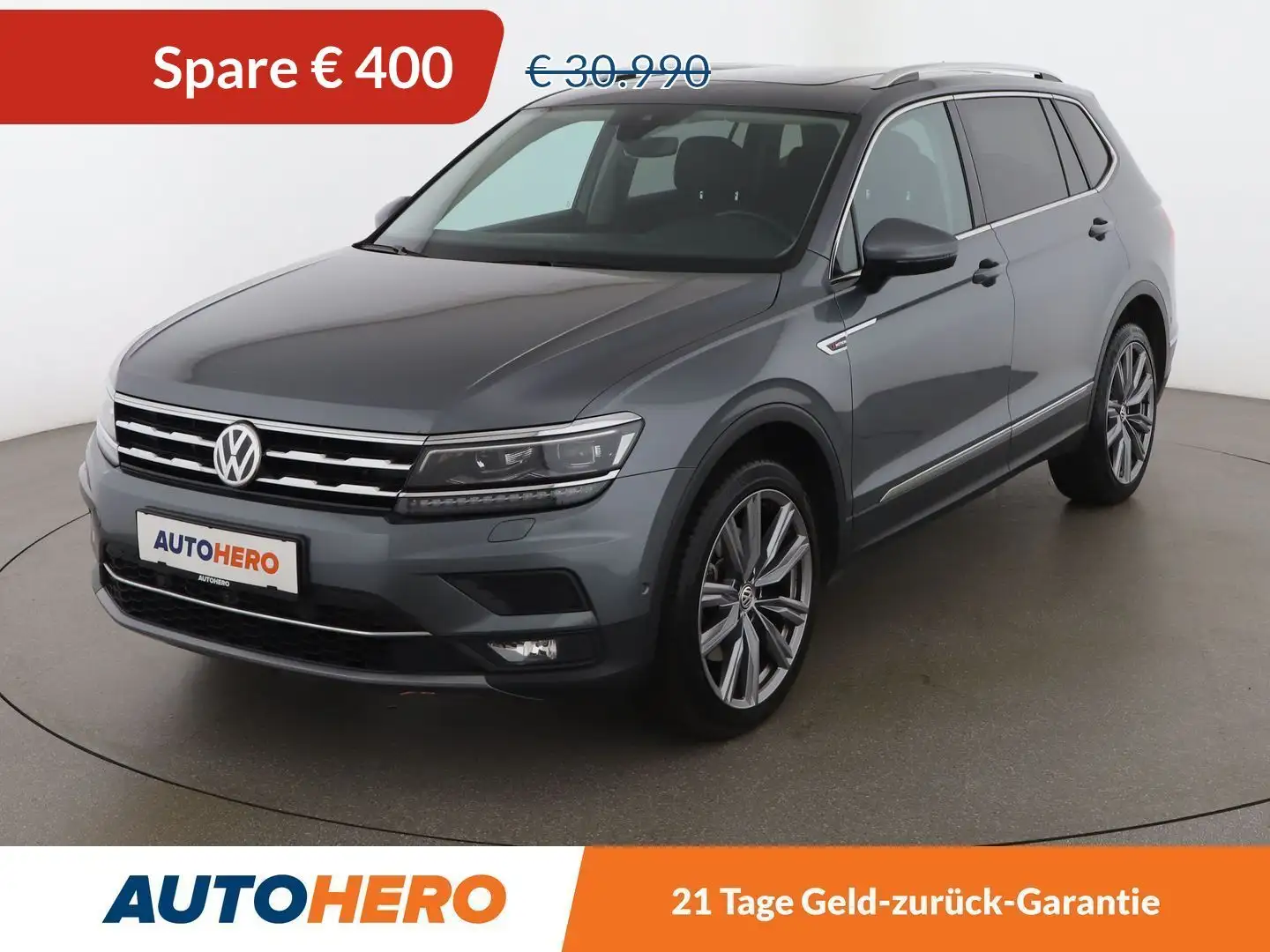 Volkswagen Tiguan Allspace 2.0 TDI Highline 4Motion Grau - 1