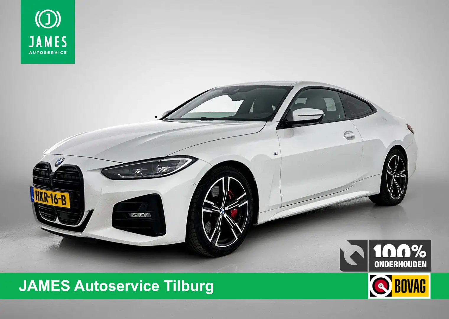 BMW 430 4-serie Coupé 430i 258PK High Executive M-SPORT | Blanc - 1